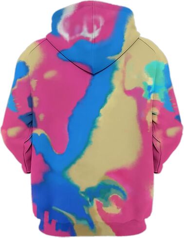 سويت شيرت بقلنسوة I am Kenough من DABAUR للجنسين، بلوفر بقلنسوة I am Kenough Tie Dye in Saudi Arabia