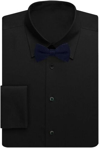 ربطة عنق رفيعة للرجال من دان سميث 2 بوصة للرجال من نسيج رفيع ربطات عنق سادة عتيقة in Kuwait