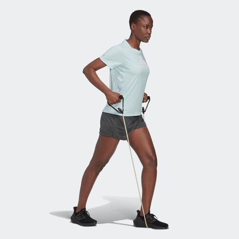 adidas Women's Pacer 3 Bar Knit Shorts in Saudi Arabia