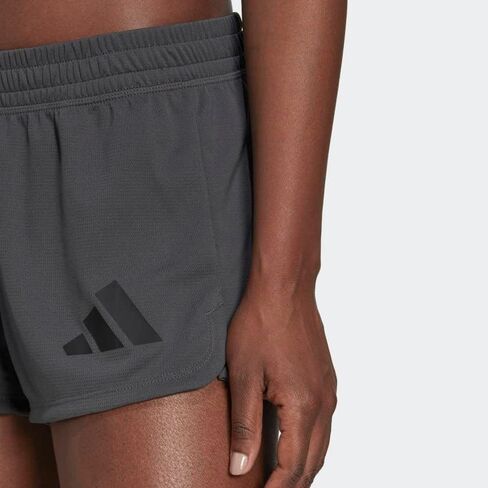 adidas Women's Pacer 3 Bar Knit Shorts in Saudi Arabia
