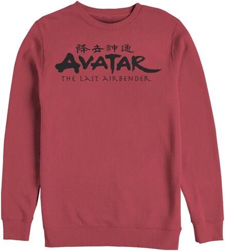 Nickelodeon Men's Avatarthe Avatar The Last Airbender Logo Pullover Crew Fleece in Saudi Arabia
