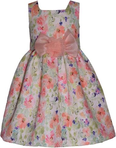 Bonnie Jean Girl's Easter Dress - Floral Dress with Short Sleeve Cardigan for Baby, Toddler, Little and Big Girls in Saudi Arabia