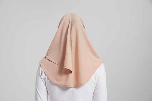 Modest Beauty One Piece Muslim Hijabs for Women Girls Hijab Scarves Soft Solid Color in Saudi Arabia