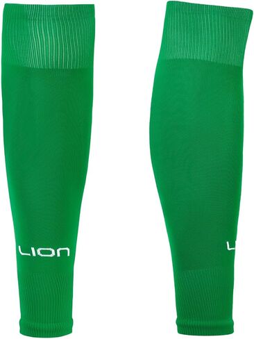 مجموعة جوارب وأكمام جورب ذات قبضة خضراء من Lion Kids، حزمة مثالية للاعبي كرة القدم الشباب in Kuwait
