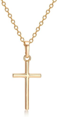 Classic Cross Pendant Chain Necklace Bling Rhinestone Crystal Cross Pendant Necklace For Woman Girl Mens Boys Party Gifts Jewelry in Saudi Arabia