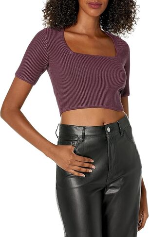 GUESS Women's Short Sleeve Ottoman Marciela Sweater in Saudi Arabia