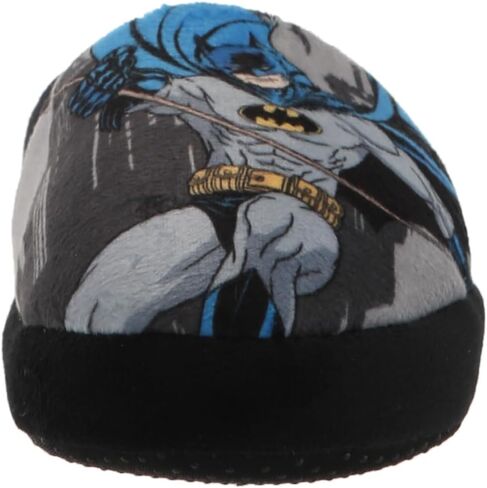 Josmo Boy's Batman Slipper Dark Knight Superhero Lightweight Comfort Soft Aline Plush House Shoes in Kuwait