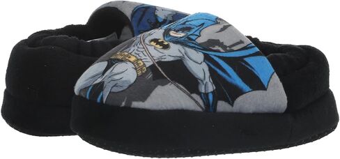 Josmo Boy's Batman Slipper Dark Knight Superhero Lightweight Comfort Soft Aline Plush House Shoes in Kuwait