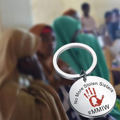 ENSIANTH MMIW Awareness Gift No More Stolen Sisters American Native Gift Women Power Gift in Saudi Arabia