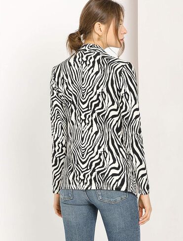 Allegra K Women's Long Sleeves Shawl Collar Open Front Straight Knit Cardigan in Saudi Arabia