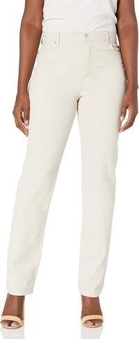 Gloria Vanderbilt womens Classic Amanda High Rise Tapered Jean, Stonewood, 8 Regular in Saudi Arabia