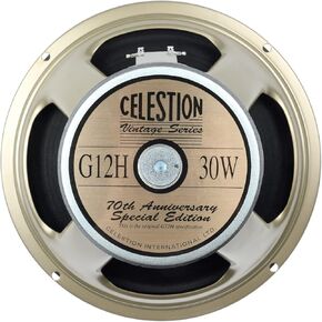 CELESTION T4533 30-Watt 70th Anniversary G12H 12-inch Classic Rock Guitar 8 Ohm Replacement Speaker
