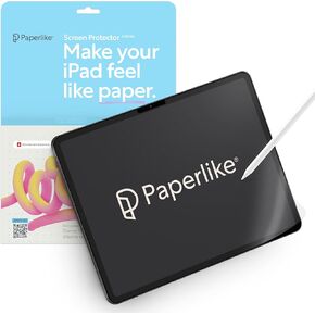 Paperlike 2.1 (2 Pieces) for iPad Air 11" (2024) - Transparent Screen Protector for Notetaking and Drawing like on Paper