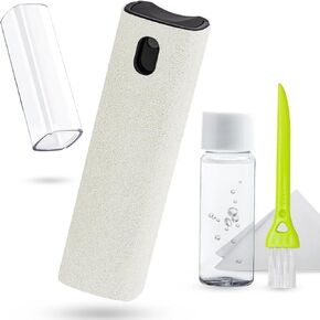 walrfid Car Screen Cleaner Spray, Electronic Touchscreen Mist Cleaning Brush Kit for TV, Laptop, iPad, iPhone, Cellphone, MacBook Pro, Tablet, PC, Computer, Monitor, LCD Screens, Eyeglasses - Cream