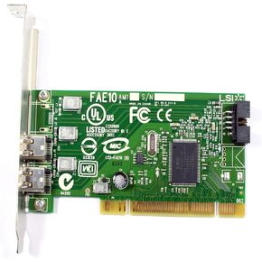 Dell H924H Dual Port IEEE-1394 PCI FireWire Controller Card 0H924H