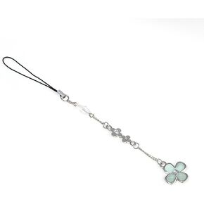 SONGCHANGJEWELRY Sawako Four Leaf Clover Phone Charms Strap Lucky Flower Car Hanging Ornament Anime Jewelry Merch for Kimi Sawako Cosplay