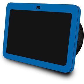 Skin Compatible with Amazon Echo Show 8 (3rd Gen, 2023) - Solid Blue - Premium 3M Vinyl Protective Wrap Decal Cover - Easy to Apply | Crafted in The USA by MightySkins