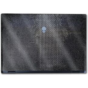 Carbon Fiber Laptop Skin Compatible with Alienware M16 R2 (2024) - Basketball Orb - Premium 3M Vinyl Protective Wrap Decal Cover - Easy to Apply | Crafted in The USA by MightySkins