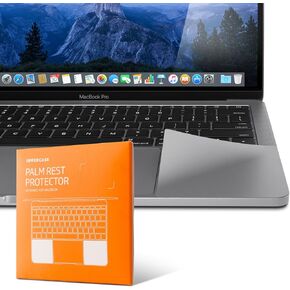 UPPERCASE Premium Palm Rest Protector Skin Cover Set for 2019-2020 MacBook Pro 16" Space Grey Only (2019 MacBook Pro 16 with Apple Model Number: A2141)