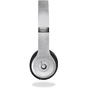 Skin Compatible with Beats Solo 4 - Solid White - Premium 3M Vinyl Protective Wrap Decal Cover - Easy to Apply | Crafted in The USA by MightySkins