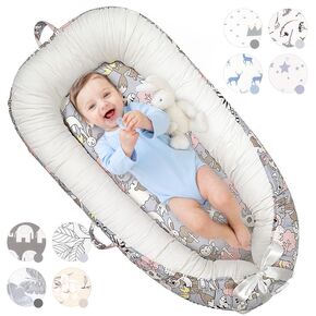 Baby Lounger,Cheaply Cosleep, Machine Washable Infant Nest Cover, Baby Lounger Pillow for Bassinet, Comfortable para bebe Lounger, Ultra Baby Gifts
