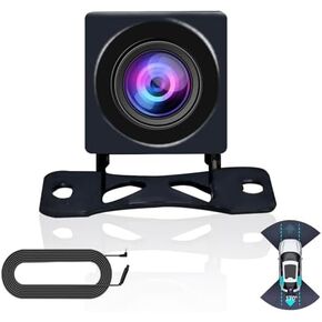 A Rear-View Camera is Designed for Portable CarPlay Products Under The Luzeterna Brand. 1080P HD Night Vision Backup Camera Supports Rear Recording Function.