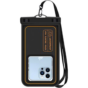 Floating Waterproof Phone Pouch IPX8 Waterproof Phone Case for iPhone 15 Pro Max 14 Plus 13 12 11 XR XS SE Galaxy S24 S23 S22 FE Up to 7.2'', Water Proof Dry Bag For Beach Swim Kayak