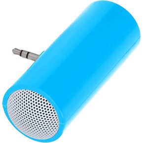 KIMISS Mini Portable Speaker, Pillow Speaker 3.5 mm Jack Stereo Plug in Speakers Cellphone Speaker Mini Speaker with Aux Input for Mobile Phones and Tablets (Black)