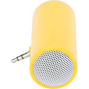 KIMISS Mini Portable Speaker, Pillow Speaker 3.5 mm Jack Stereo Plug in Speakers Cellphone Speaker Mini Speaker with Aux Input for Mobile Phones and Tablets (Black)