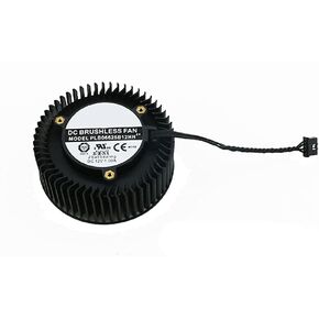 66mm Graphics Card Cooling Fan Replacement Compatible with ASUS GTX 1060 GTX1070 1070ti GTX1080 GTX1080ti Turbo
