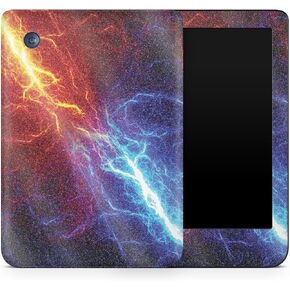 Glossy Glitter Tablet Skin Compatible with Kobo Clara 2E (2022) - Color Lightning - Premium 3M Vinyl Protective Wrap Decal Cover - Easy to Apply | Crafted in The USA by MightySkins