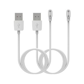 Compatible for Tensky ID208BT/ENOMIR ID208BT/VeryFit ID208BT/Konitee ID208BT/DECWIN ID208BT/aeac ID208BT Smart Watch Charger, 3.3FT Magnetic Replacement USB Charging Cable Cord for ID208BT Smartwatch