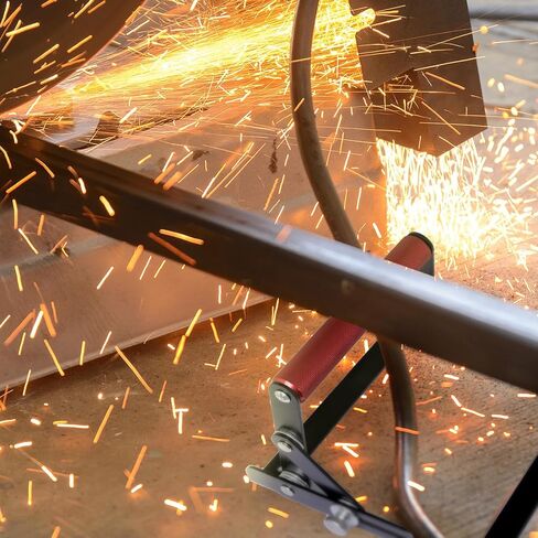 نظام دليل قطع المعادن، ارتفاع وعرض قابلان للتعديل، بمقبض أحمر، للمنشار المحمول، منشار الرقصة، المنشار الترددي، لمشاريع قطع المعادن التي تصنعها بنفسك in Kuwait