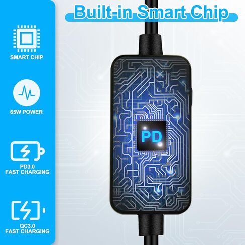 محول USB C إلى DC، كابل تشغيل PD أسطواني (3.3 قدم) مع USB C ذكر إلى أنثى/USB A إلى USB C/3.5x1.35 مم نصائح/، كابل طاقة USB إلى DC يمكنه التبديل وجهد عرض LED in Saudi Arabia