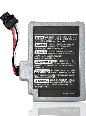 استبدال بطارية لوحة الألعاب WUP-012 لجهاز Nintendo Wii U Gamepad WiiU PAD Series WUP-012 WUP-010 WUP-003 (1500 مللي أمبير في الساعة) in Saudi Arabia