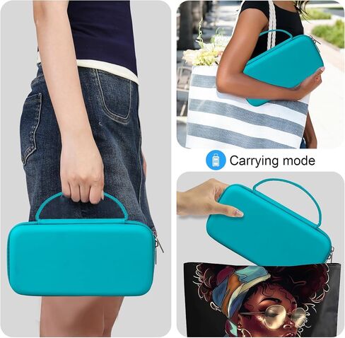 Graphing Calculator Case for Texas Instruments TI-84 Plus CE/TI-84 Plus/TI-83 Plus CE Color Calculators, Durable Travel Storage Carrying Box Holder Protective Bag for Cables, Pens, Teal in Kuwait