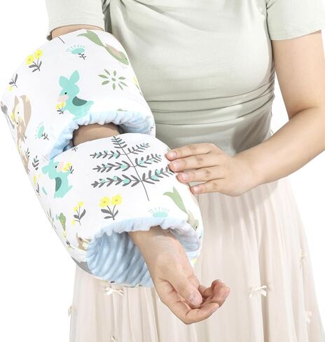 HOMBYS Cozy Cradle Arm Pillow for Feeding Baby,Middle Opening Design Arm Breastfeeding Pillow, Nursing Pillows for Breastfeeding (Flower & Animal) in Saudi Arabia