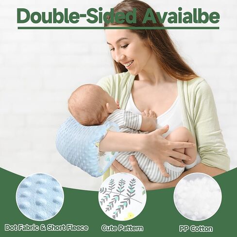 HOMBYS Cozy Cradle Arm Pillow for Feeding Baby,Middle Opening Design Arm Breastfeeding Pillow, Nursing Pillows for Breastfeeding (Flower & Animal) in Saudi Arabia
