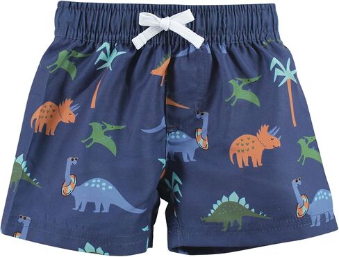 Hudson Baby Unisex Baby Swim Rashguard Set, Beach Vibe Dino, 9-12 Months in Kuwait