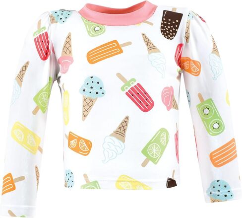 Hudson Baby Unisex Baby Swim Rashguard Set, Ice Cream Popsicle, 12-18 Months in Saudi Arabia