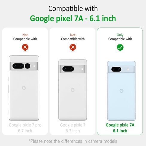 YEPO for Google Pixel 7A Case Clear Flower, Shockproof TPU Protective Bumper Fashion Design Cell Phone Cases Cover for Google Pixel 7A in Kuwait