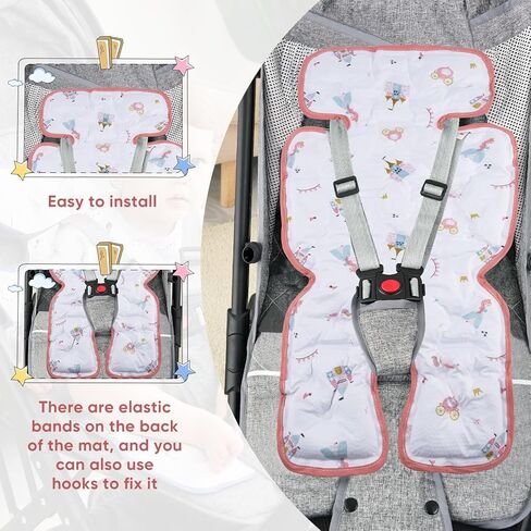 وسادة تبريد عالمية لعربة الأطفال، جل صيفي لمقعد السيارة للأطفال، بطانة مقعد تبريد لكرسي طعام الطفل، مقعد أمان للأطفال (الدب الأزرق) in Kuwait