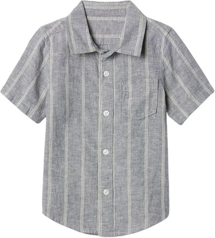 GAP Baby Boys' Ss Linen Resort Top in Saudi Arabia