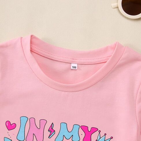 Birthday Girl Shirt Toddler Baby Girl in My Birthday Girl Era T Shirt Short Sleeve Party Outfit Kids Summer Tee Top in Kuwait