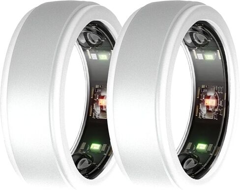 4 قطع من غطاء حماية الحلقات الذكية من BO&DQQ متوافق مع Oura Ring Gen3/SAMSUNG Galaxy Ring/ULTRAHUMAN Ring AIR/RingConn، حافظة رفيعة وناعمة من السيليكون ملحقات الرجال والنساء in Kuwait