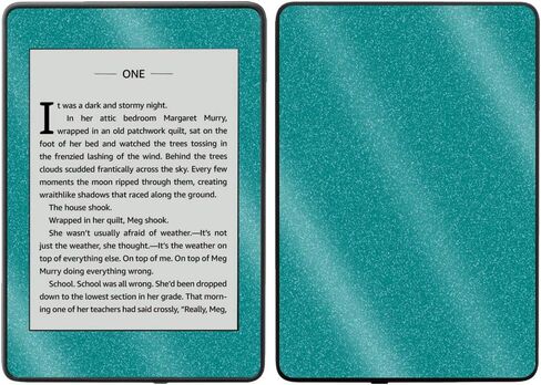 MightySkins Glossy Glitter Skin for Kindle Paperwhite 2018 Waterproof Model - Lilac | Protective, Durable High-Gloss Glitter Finish | Easy to Apply, Remove, and Change Styles | Made in The USA in Saudi Arabia