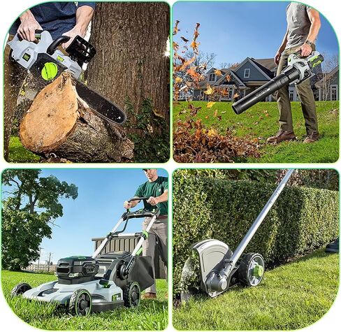 E EGOWAY 56V 5000mAh بطارية ليثيوم بديلة Ego BA2800T BA4200 BA1400، متوافقة مع بطارية Ego جزازة العشب وأدوات الطاقة ST1502LB CS1604 LB4800 LB6504 LB5804 HT2400 in Kuwait