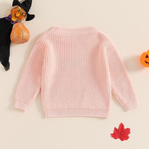 طفل رضيع صبي فتاة هالوين الزي الرضع اليقطين التطريز متماسكة البلوزات البلوز قمم الخريف الشتاء الملابس in Kuwait