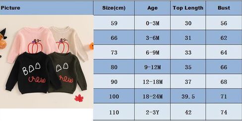 طفل رضيع صبي فتاة هالوين الزي الرضع اليقطين التطريز متماسكة البلوزات البلوز قمم الخريف الشتاء الملابس in Kuwait