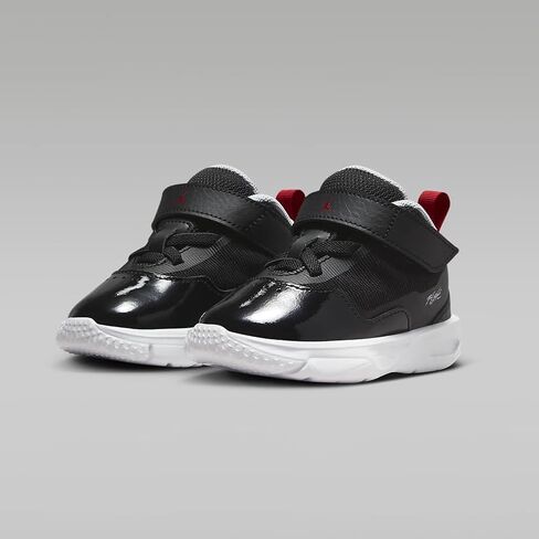NIKE Stay Loyal 3 Baby/Toddler Shoes (FB9924-006, Black/White/Wolf Grey/Varsity Red) Size 7 in Saudi Arabia
